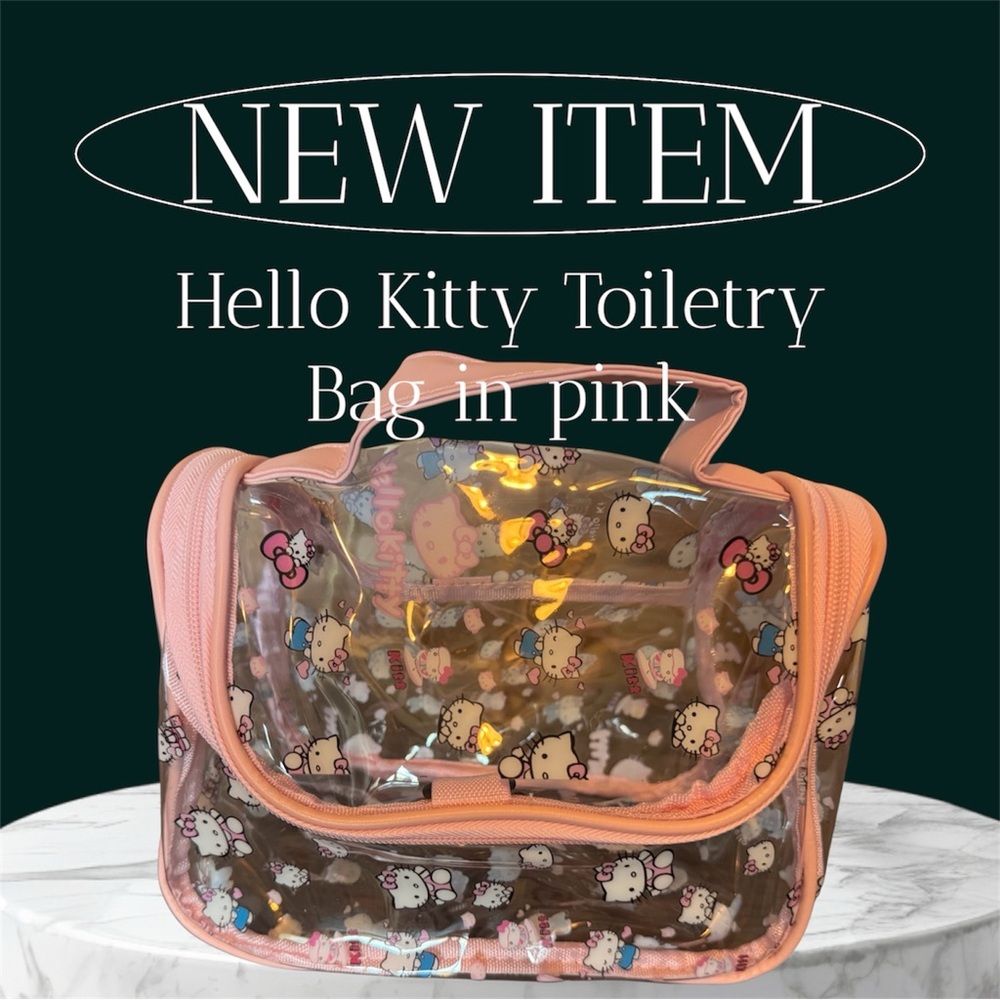 Hello Kitty Pink Toiletry Bag